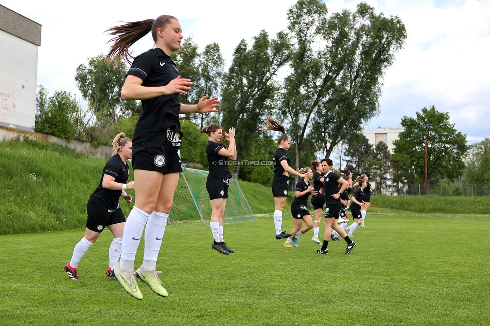 Sturm Damen - Bergheim
OEFB Frauen Bundesliga, 14. Runde, SK Sturm Graz Damen - FC Bergheim, MURAUER Bier Arena - StFV Graz, 06.05.2023. 

Foto zeigt Lilli Purtscheller (Sturm Damen)
