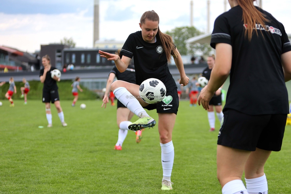 Sturm Damen - Bergheim
OEFB Frauen Bundesliga, 14. Runde, SK Sturm Graz Damen - FC Bergheim, MURAUER Bier Arena - StFV Graz, 06.05.2023. 

Foto zeigt Lilli Purtscheller (Sturm Damen)
