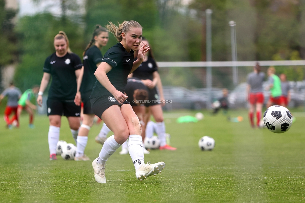 Sturm Damen - Bergheim
OEFB Frauen Bundesliga, 14. Runde, SK Sturm Graz Damen - FC Bergheim, MURAUER Bier Arena - StFV Graz, 06.05.2023. 

Foto zeigt Anna Maria Wirnsberger (Sturm Damen)
