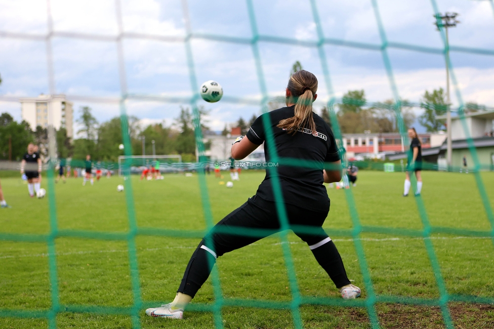 Sturm Damen - Bergheim
OEFB Frauen Bundesliga, 14. Runde, SK Sturm Graz Damen - FC Bergheim, MURAUER Bier Arena - StFV Graz, 06.05.2023. 

Foto zeigt Mariella El Sherif (Sturm Damen)
