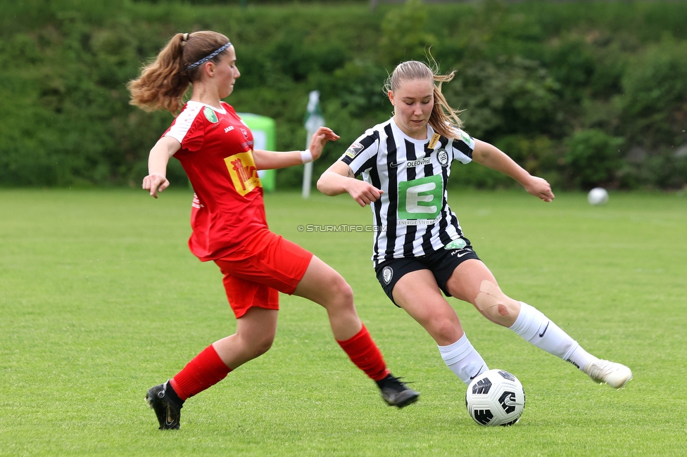 Sturm Damen - Bergheim
OEFB Frauen Bundesliga, 14. Runde, SK Sturm Graz Damen - FC Bergheim, MURAUER Bier Arena - StFV Graz, 06.05.2023. 

Foto zeigt Anna Maria Wirnsberger (Sturm Damen)
