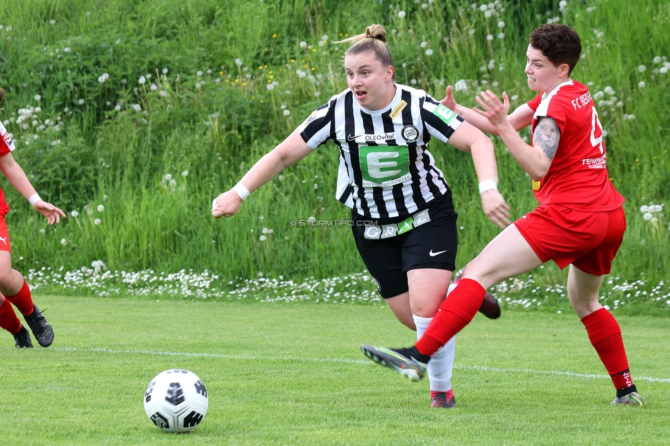 Sturm Damen - Bergheim
OEFB Frauen Bundesliga, 14. Runde, SK Sturm Graz Damen - FC Bergheim, MURAUER Bier Arena - StFV Graz, 06.05.2023. 

Foto zeigt Julia Matuschewski (Sturm Damen)
