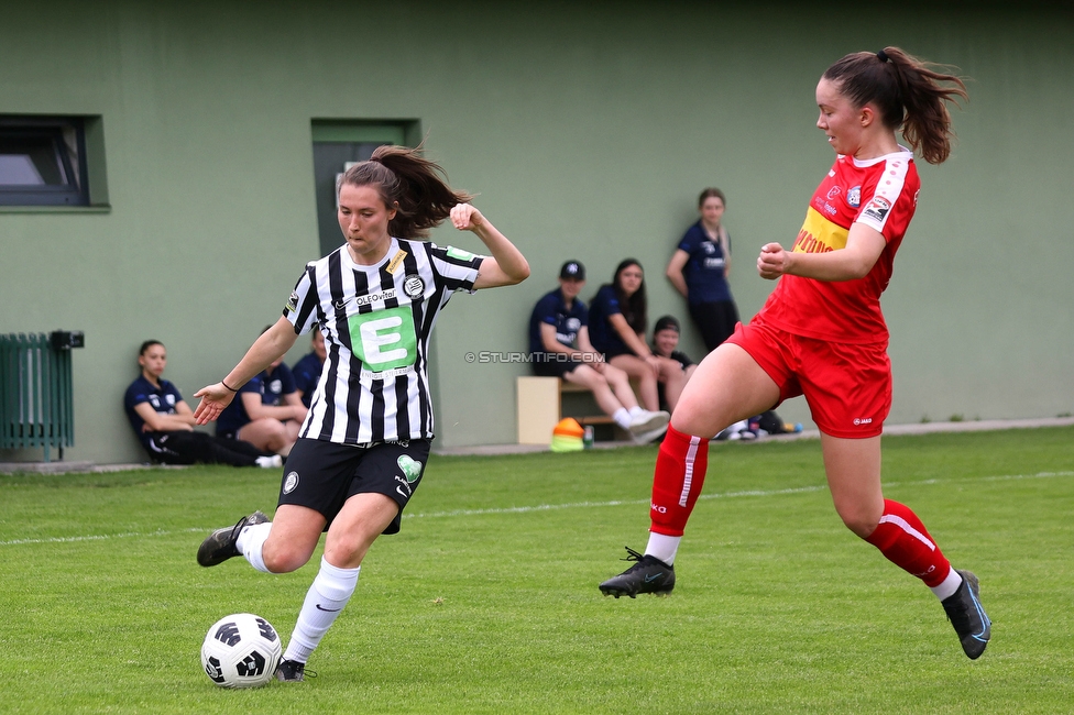 Sturm Damen - Bergheim
OEFB Frauen Bundesliga, 14. Runde, SK Sturm Graz Damen - FC Bergheim, MURAUER Bier Arena - StFV Graz, 06.05.2023. 

Foto zeigt Stefanie Grossgasteiger (Sturm Damen)
