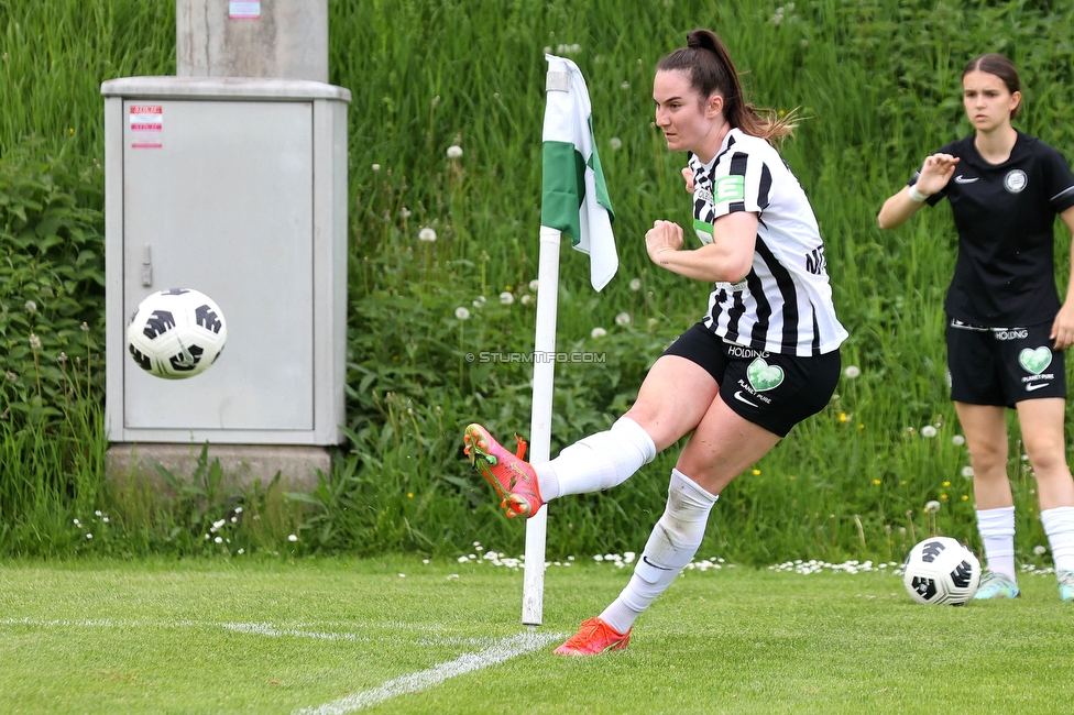 Sturm Damen - Bergheim
OEFB Frauen Bundesliga, 14. Runde, SK Sturm Graz Damen - FC Bergheim, MURAUER Bier Arena - StFV Graz, 06.05.2023. 

Foto zeigt Linda Mittermair (Sturm Damen)
