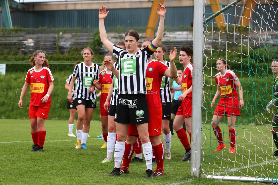 Sturm Damen - Bergheim
OEFB Frauen Bundesliga, 14. Runde, SK Sturm Graz Damen - FC Bergheim, MURAUER Bier Arena - StFV Graz, 06.05.2023. 

Foto zeigt Sophie Maierhofer (Sturm Damen)
