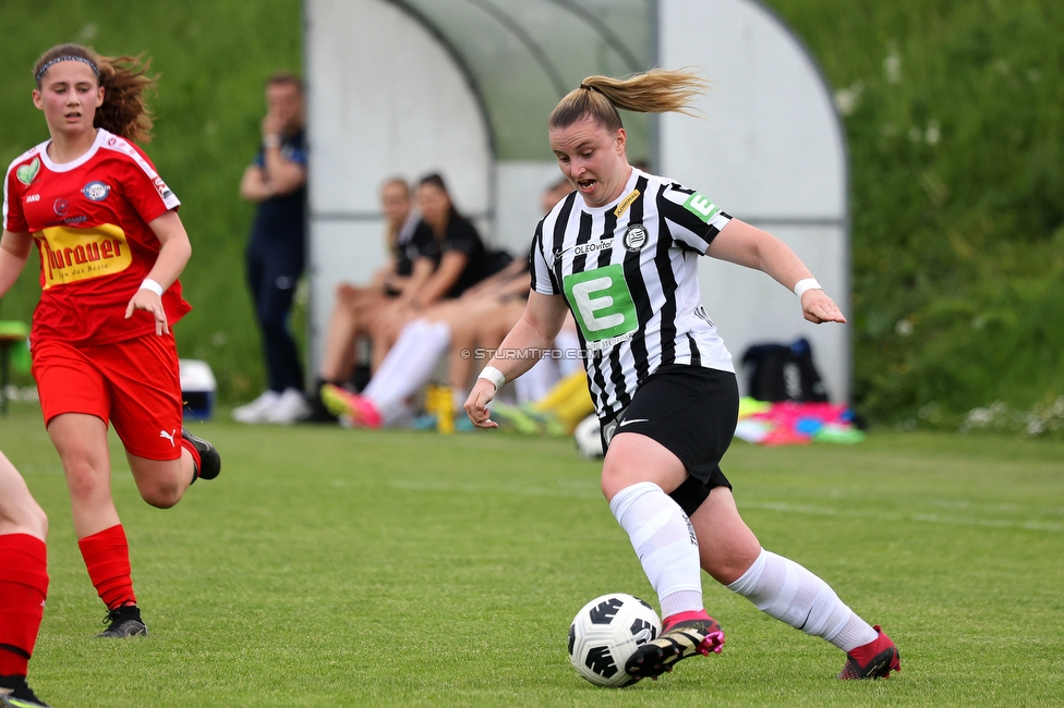 Sturm Damen - Bergheim
OEFB Frauen Bundesliga, 14. Runde, SK Sturm Graz Damen - FC Bergheim, MURAUER Bier Arena - StFV Graz, 06.05.2023. 

Foto zeigt Julia Matuschewski (Sturm Damen)
