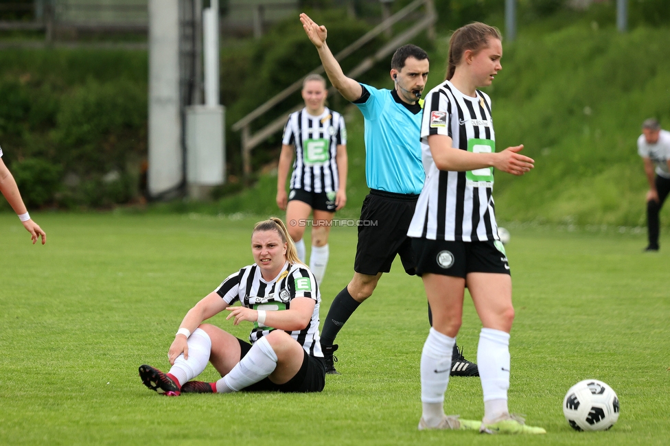 Sturm Damen - Bergheim
OEFB Frauen Bundesliga, 14. Runde, SK Sturm Graz Damen - FC Bergheim, MURAUER Bier Arena - StFV Graz, 06.05.2023. 

Foto zeigt Julia Matuschewski (Sturm Damen)
