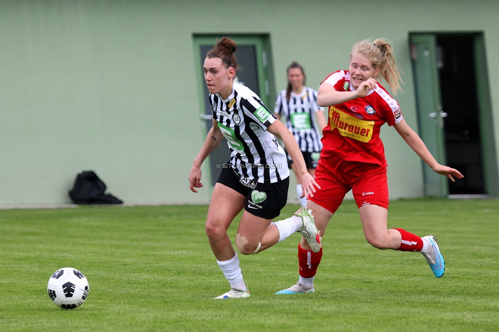 Sturm Damen - Bergheim
OEFB Frauen Bundesliga, 14. Runde, SK Sturm Graz Damen - FC Bergheim, MURAUER Bier Arena - StFV Graz, 06.05.2023. 

Foto zeigt Laura Krumboeck (Sturm Damen)
