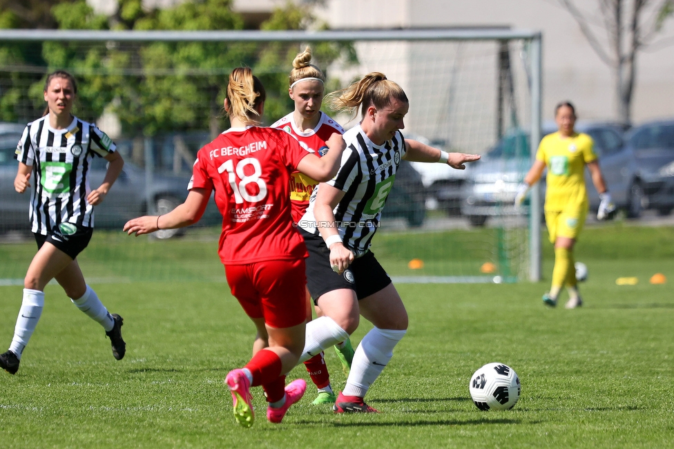 Sturm Damen - Bergheim
OEFB Frauen Bundesliga, 14. Runde, SK Sturm Graz Damen - FC Bergheim, MURAUER Bier Arena - StFV Graz, 06.05.2023. 

Foto zeigt Julia Matuschewski (Sturm Damen)
