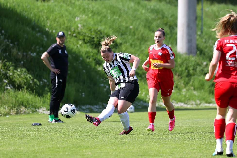 Sturm Damen - Bergheim
OEFB Frauen Bundesliga, 14. Runde, SK Sturm Graz Damen - FC Bergheim, MURAUER Bier Arena - StFV Graz, 06.05.2023. 

Foto zeigt Julia Matuschewski (Sturm Damen)
