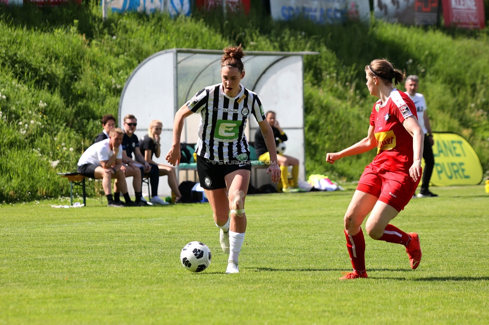 Sturm Damen - Bergheim
OEFB Frauen Bundesliga, 14. Runde, SK Sturm Graz Damen - FC Bergheim, MURAUER Bier Arena - StFV Graz, 06.05.2023. 

Foto zeigt Laura Krumboeck (Sturm Damen)
