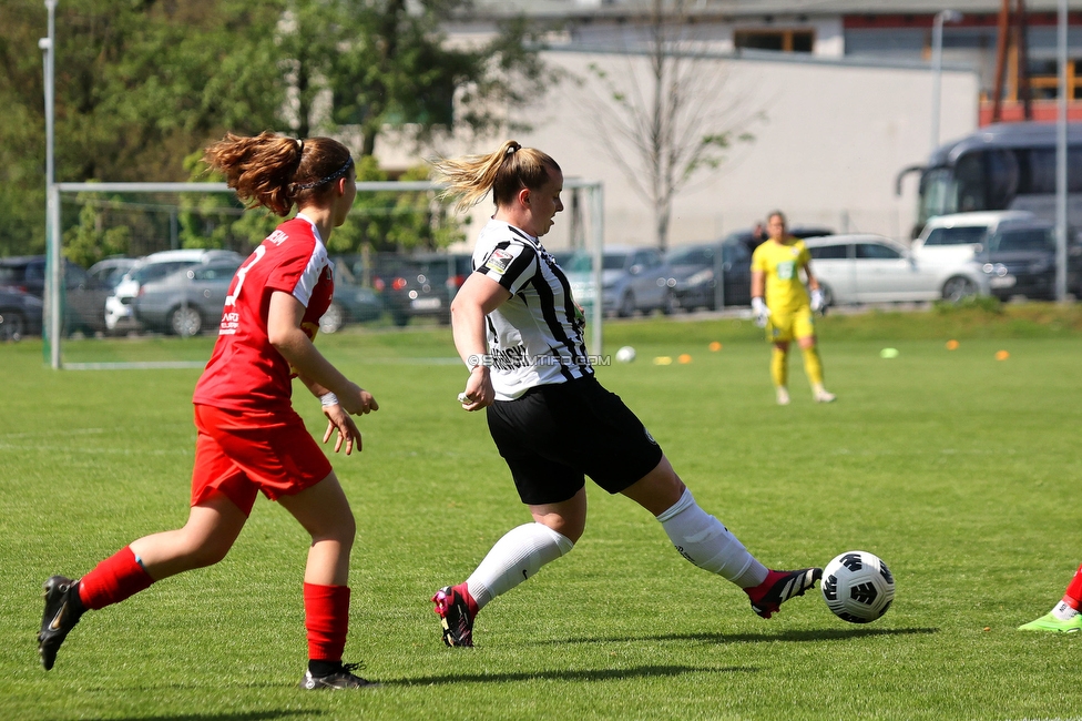 Sturm Damen - Bergheim
OEFB Frauen Bundesliga, 14. Runde, SK Sturm Graz Damen - FC Bergheim, MURAUER Bier Arena - StFV Graz, 06.05.2023. 

Foto zeigt Julia Matuschewski (Sturm Damen)
