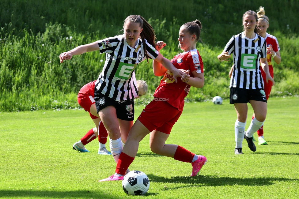 Sturm Damen - Bergheim
OEFB Frauen Bundesliga, 14. Runde, SK Sturm Graz Damen - FC Bergheim, MURAUER Bier Arena - StFV Graz, 06.05.2023. 

Foto zeigt Lilli Purtscheller (Sturm Damen)
