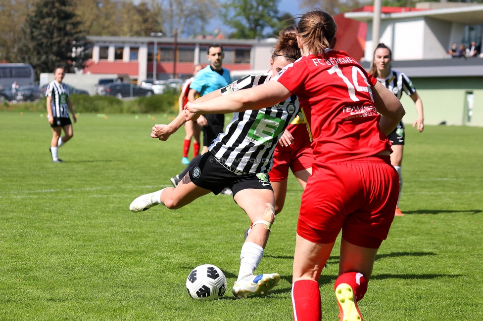 Sturm Damen - Bergheim
OEFB Frauen Bundesliga, 14. Runde, SK Sturm Graz Damen - FC Bergheim, MURAUER Bier Arena - StFV Graz, 06.05.2023. 

Foto zeigt Laura Krumboeck (Sturm Damen)
