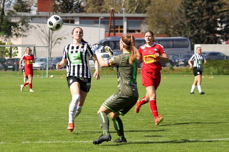 Sturm Damen - Bergheim
OEFB Frauen Bundesliga, 14. Runde, SK Sturm Graz Damen - FC Bergheim, MURAUER Bier Arena - StFV Graz, 06.05.2023. 

Foto zeigt Linda Mittermair (Sturm Damen)
