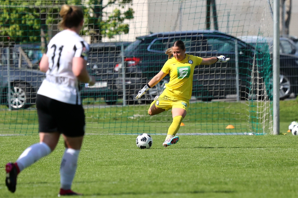 Sturm Damen - Bergheim
OEFB Frauen Bundesliga, 14. Runde, SK Sturm Graz Damen - FC Bergheim, MURAUER Bier Arena - StFV Graz, 06.05.2023. 

Foto zeigt Mariella El Sherif (Sturm Damen)
