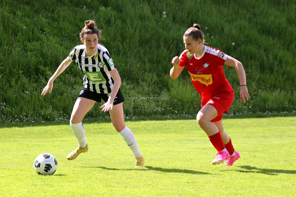 Sturm Damen - Bergheim
OEFB Frauen Bundesliga, 14. Runde, SK Sturm Graz Damen - FC Bergheim, MURAUER Bier Arena - StFV Graz, 06.05.2023. 

Foto zeigt Gina Steiner (Sturm Damen)
