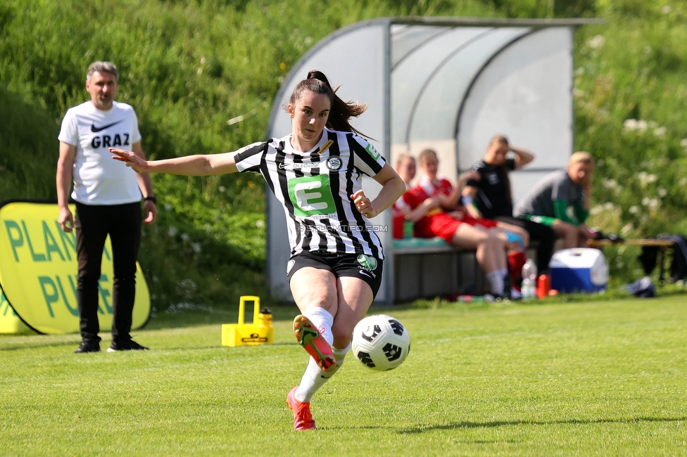 Sturm Damen - Bergheim
OEFB Frauen Bundesliga, 14. Runde, SK Sturm Graz Damen - FC Bergheim, MURAUER Bier Arena - StFV Graz, 06.05.2023. 

Foto zeigt Linda Mittermair (Sturm Damen)
