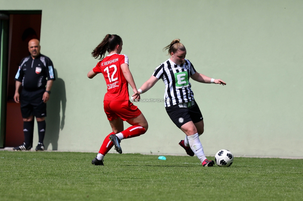 Sturm Damen - Bergheim
OEFB Frauen Bundesliga, 14. Runde, SK Sturm Graz Damen - FC Bergheim, MURAUER Bier Arena - StFV Graz, 06.05.2023. 

Foto zeigt Julia Matuschewski (Sturm Damen)
