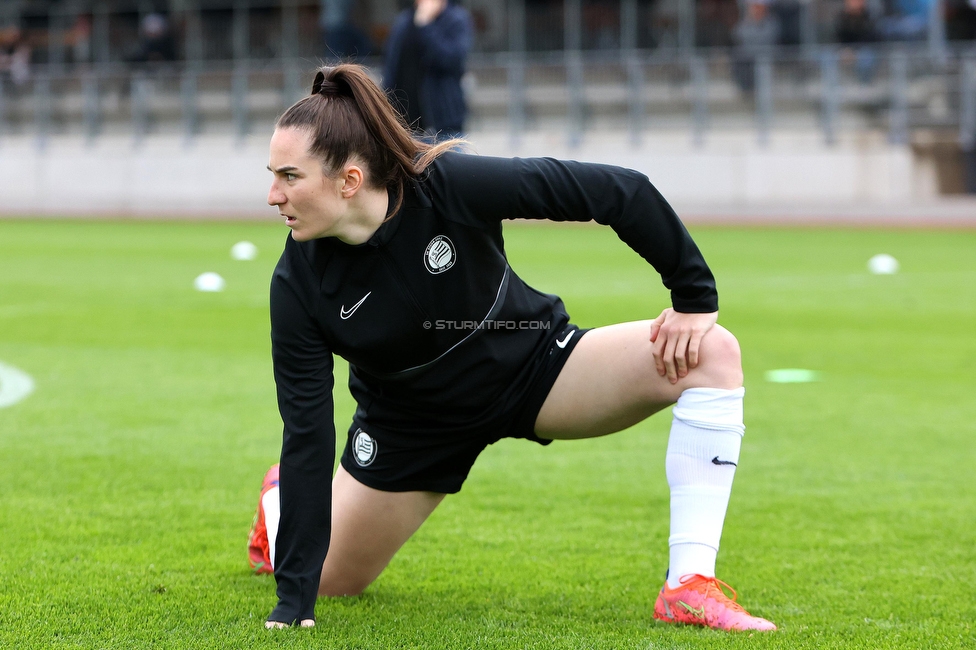 Sturm Damen - St. Poelten
OEFB Frauen Bundesliga, 15. Runde, SK Sturm Graz Damen - SKN St. Poelten, Trainingszentrum Messendorf, 13.05.2023. 

Foto zeigt Linda Mittermair (Sturm Damen)
