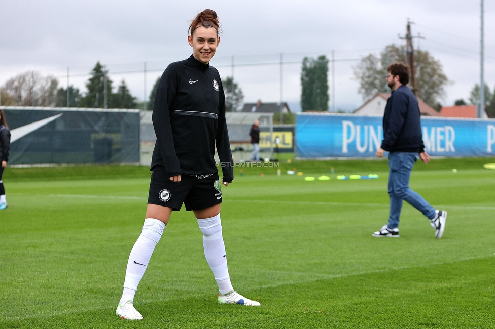 Sturm Damen - St. Poelten
OEFB Frauen Bundesliga, 15. Runde, SK Sturm Graz Damen - SKN St. Poelten, Trainingszentrum Messendorf, 13.05.2023. 

Foto zeigt Laura Krumboeck (Sturm Damen)
