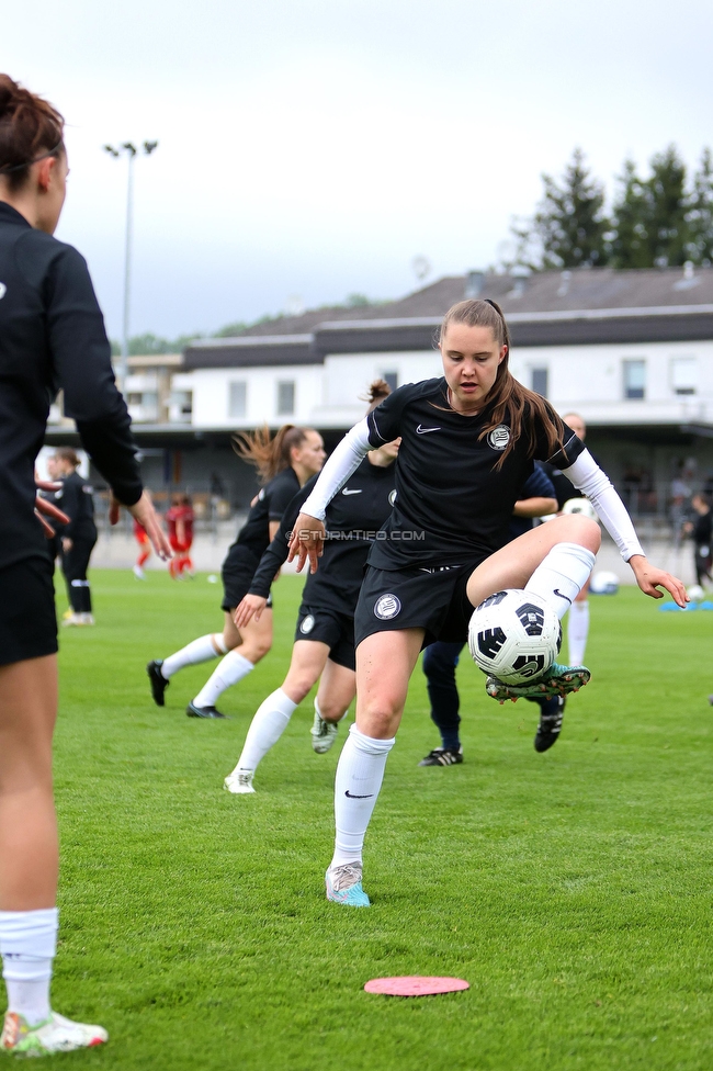 Sturm Damen - St. Poelten
OEFB Frauen Bundesliga, 15. Runde, SK Sturm Graz Damen - SKN St. Poelten, Trainingszentrum Messendorf, 13.05.2023. 

Foto zeigt Lilli Purtscheller (Sturm Damen)
