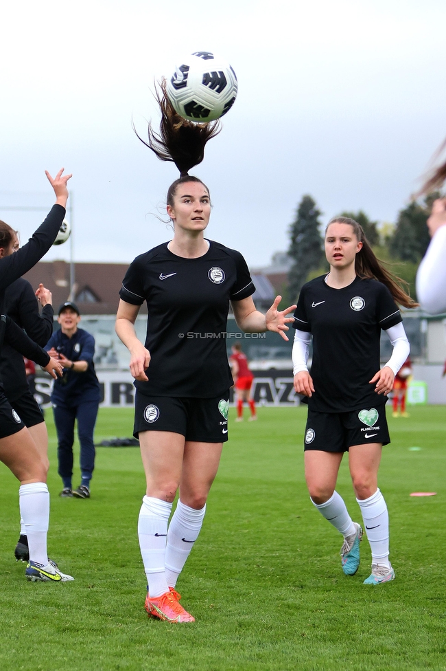 Sturm Damen - St. Poelten
OEFB Frauen Bundesliga, 15. Runde, SK Sturm Graz Damen - SKN St. Poelten, Trainingszentrum Messendorf, 13.05.2023. 

Foto zeigt Linda Mittermair (Sturm Damen)
