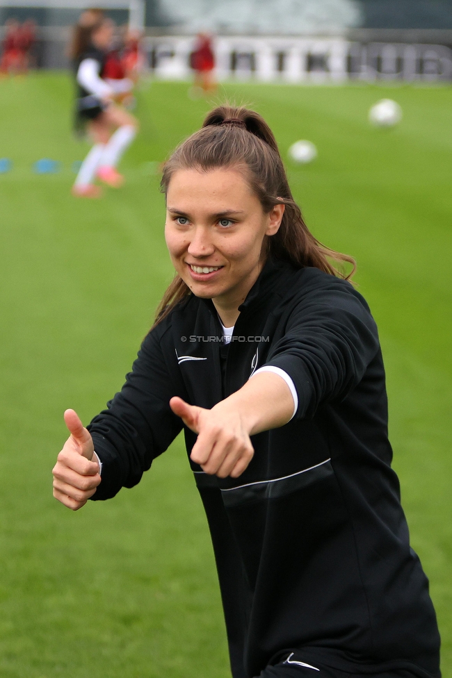 Sturm Damen - St. Poelten
OEFB Frauen Bundesliga, 15. Runde, SK Sturm Graz Damen - SKN St. Poelten, Trainingszentrum Messendorf, 13.05.2023. 

Foto zeigt Stefanie Grossgasteiger (Sturm Damen)
