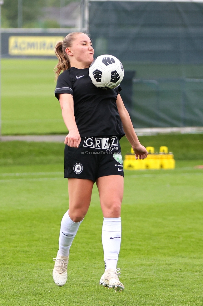 Sturm Damen - St. Poelten
OEFB Frauen Bundesliga, 15. Runde, SK Sturm Graz Damen - SKN St. Poelten, Trainingszentrum Messendorf, 13.05.2023. 

Foto zeigt Anna Maria Wirnsberger (Sturm Damen)
