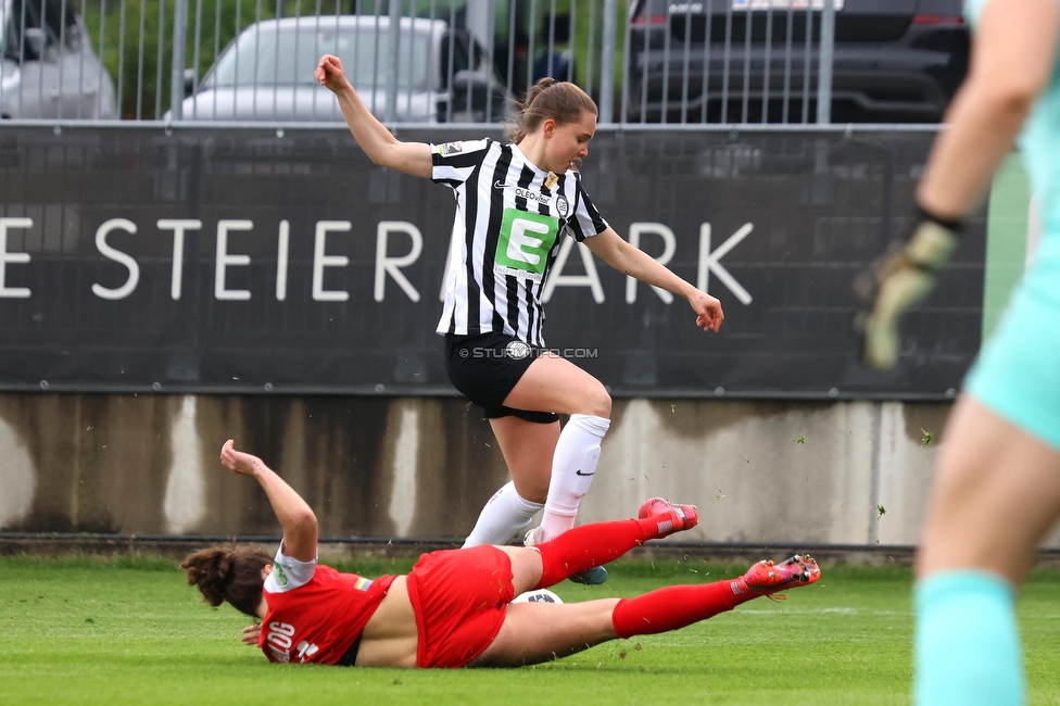 Sturm Damen - St. Poelten
OEFB Frauen Bundesliga, 15. Runde, SK Sturm Graz Damen - SKN St. Poelten, Trainingszentrum Messendorf, 13.05.2023. 

Foto zeigt Lilli Purtscheller (Sturm Damen)
