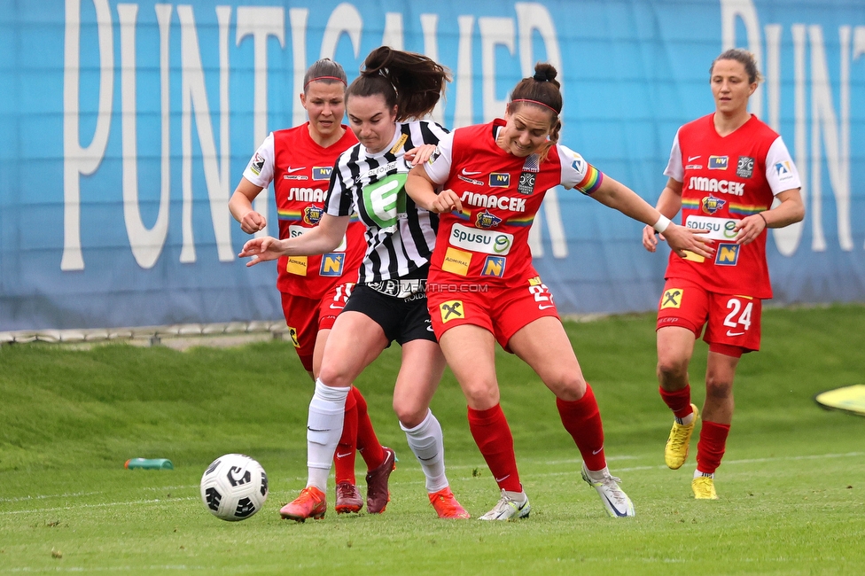 Sturm Damen - St. Poelten
OEFB Frauen Bundesliga, 15. Runde, SK Sturm Graz Damen - SKN St. Poelten, Trainingszentrum Messendorf, 13.05.2023. 

Foto zeigt Linda Mittermair (Sturm Damen)
