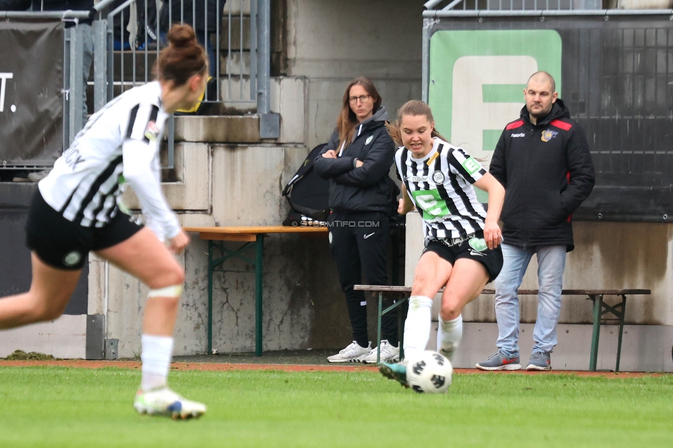 Sturm Damen - St. Poelten
OEFB Frauen Bundesliga, 15. Runde, SK Sturm Graz Damen - SKN St. Poelten, Trainingszentrum Messendorf, 13.05.2023. 

Foto zeigt Linda Mittermair (Sturm Damen)
