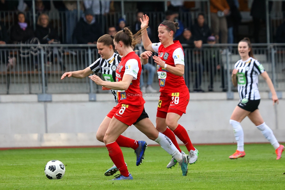 Sturm Damen - St. Poelten
OEFB Frauen Bundesliga, 15. Runde, SK Sturm Graz Damen - SKN St. Poelten, Trainingszentrum Messendorf, 13.05.2023. 

Foto zeigt Lilli Purtscheller (Sturm Damen)
