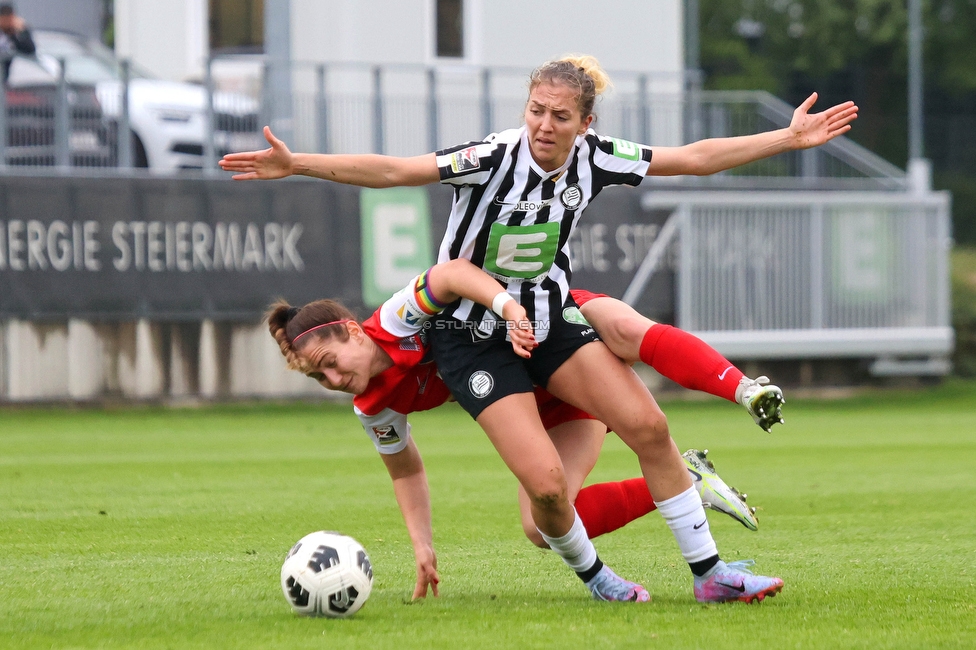 Sturm Damen - St. Poelten
OEFB Frauen Bundesliga, 15. Runde, SK Sturm Graz Damen - SKN St. Poelten, Trainingszentrum Messendorf, 13.05.2023. 

Foto zeigt Modesta Uka (Sturm Damen)
