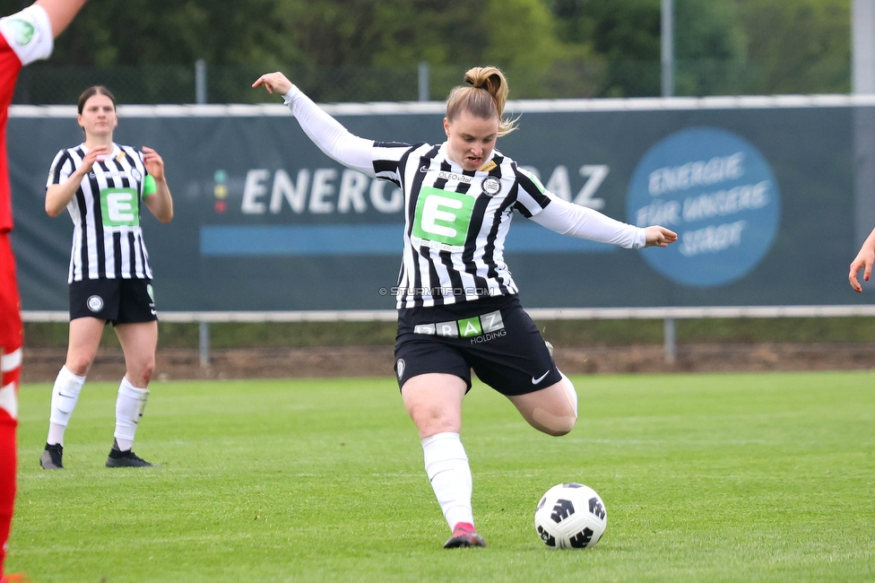 Sturm Damen - St. Poelten
OEFB Frauen Bundesliga, 15. Runde, SK Sturm Graz Damen - SKN St. Poelten, Trainingszentrum Messendorf, 13.05.2023. 

Foto zeigt Julia Matuschewski (Sturm Damen)
