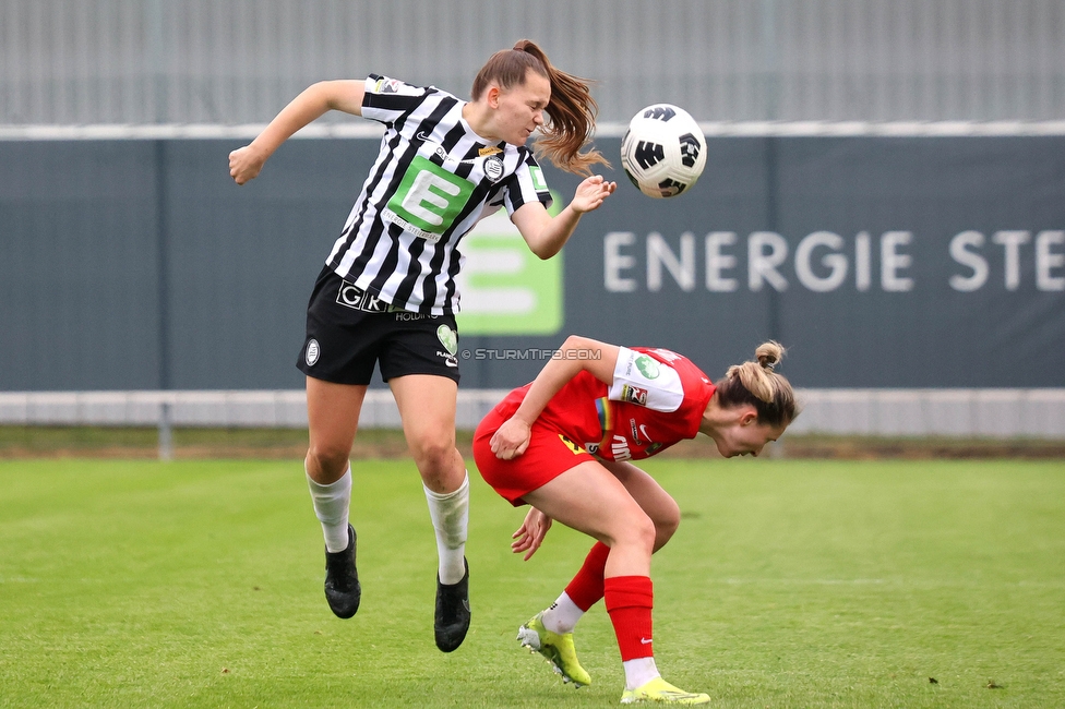 Sturm Damen - St. Poelten
OEFB Frauen Bundesliga, 15. Runde, SK Sturm Graz Damen - SKN St. Poelten, Trainingszentrum Messendorf, 13.05.2023. 

Foto zeigt Julia Keutz (Sturm Damen)
