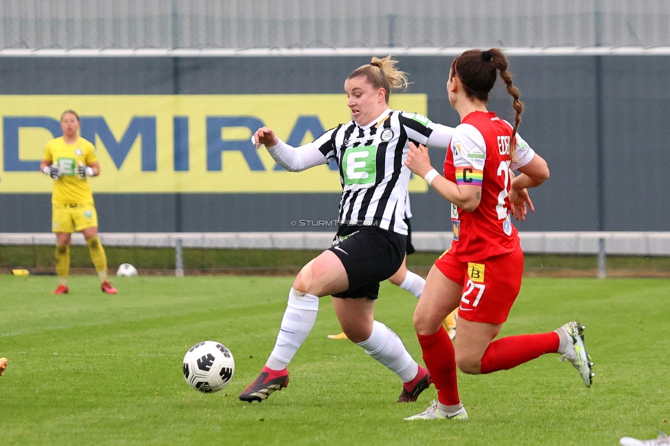 Sturm Damen - St. Poelten
OEFB Frauen Bundesliga, 15. Runde, SK Sturm Graz Damen - SKN St. Poelten, Trainingszentrum Messendorf, 13.05.2023. 

Foto zeigt Julia Matuschewski (Sturm Damen)
