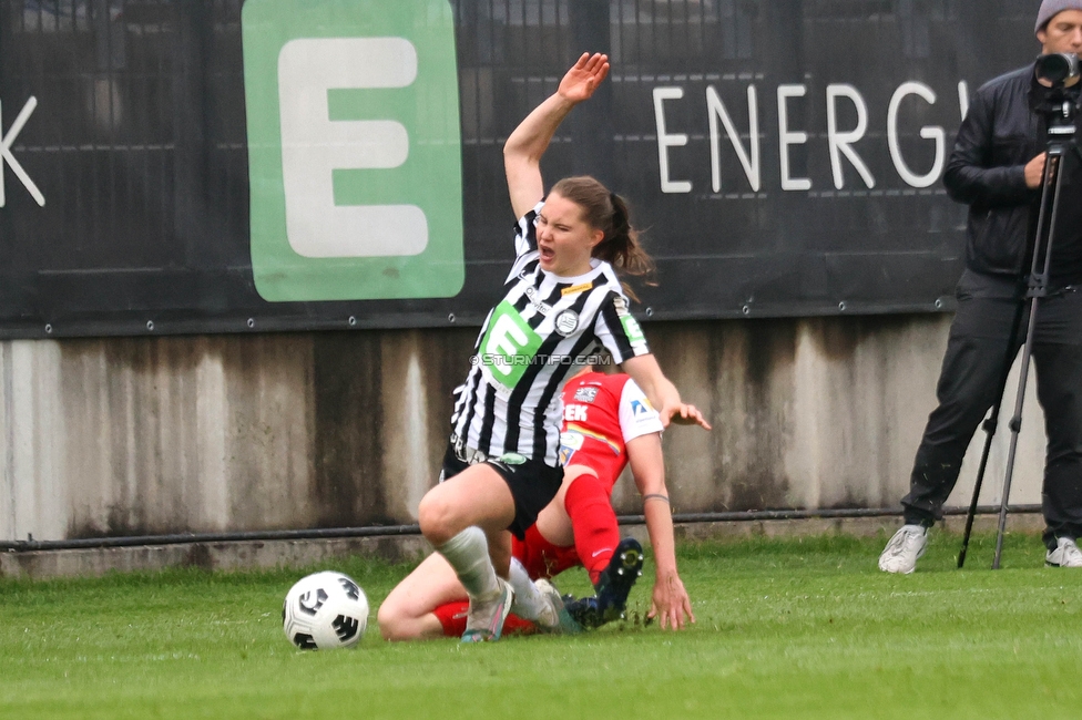 Sturm Damen - St. Poelten
OEFB Frauen Bundesliga, 15. Runde, SK Sturm Graz Damen - SKN St. Poelten, Trainingszentrum Messendorf, 13.05.2023. 

Foto zeigt Lilli Purtscheller (Sturm Damen)
