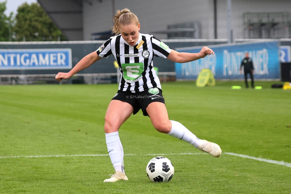 Sturm Damen - St. Poelten
OEFB Frauen Bundesliga, 15. Runde, SK Sturm Graz Damen - SKN St. Poelten, Trainingszentrum Messendorf, 13.05.2023. 

Foto zeigt Anna Maria Wirnsberger (Sturm Damen)
