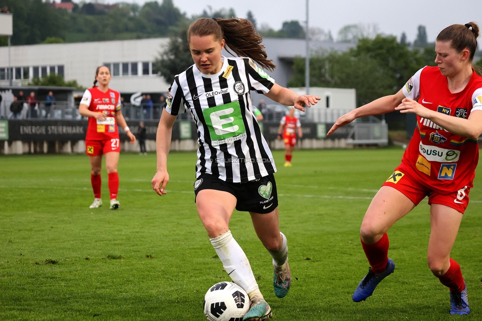 Sturm Damen - St. Poelten
OEFB Frauen Bundesliga, 15. Runde, SK Sturm Graz Damen - SKN St. Poelten, Trainingszentrum Messendorf, 13.05.2023. 

Foto zeigt Lilli Purtscheller (Sturm Damen)
