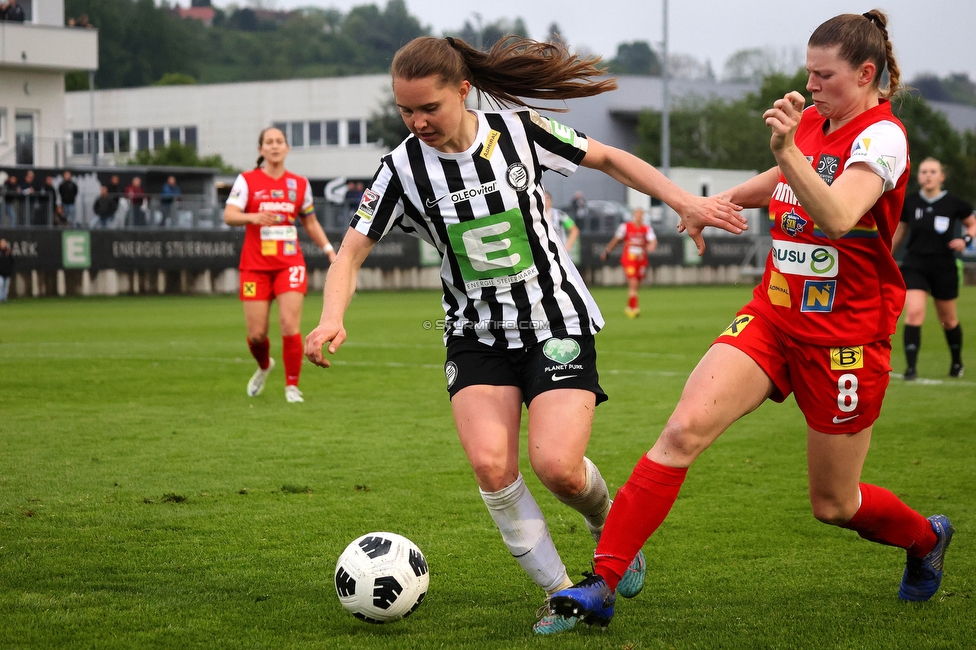 Sturm Damen - St. Poelten
OEFB Frauen Bundesliga, 15. Runde, SK Sturm Graz Damen - SKN St. Poelten, Trainingszentrum Messendorf, 13.05.2023. 

Foto zeigt Lilli Purtscheller (Sturm Damen)
