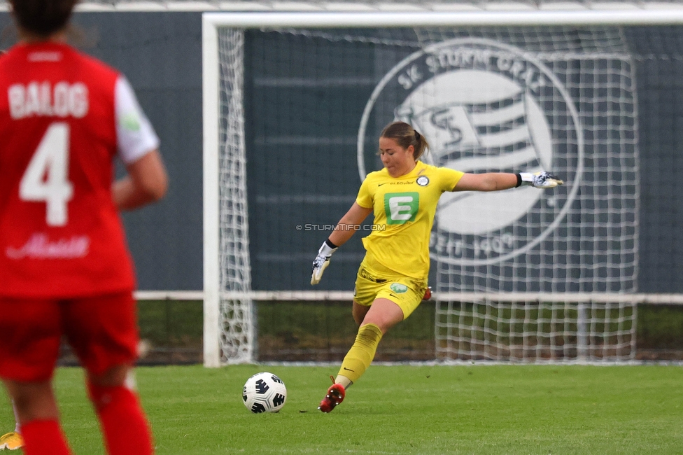 Sturm Damen - St. Poelten
OEFB Frauen Bundesliga, 15. Runde, SK Sturm Graz Damen - SKN St. Poelten, Trainingszentrum Messendorf, 13.05.2023. 

Foto zeigt Mariella El Sherif (Sturm Damen)
