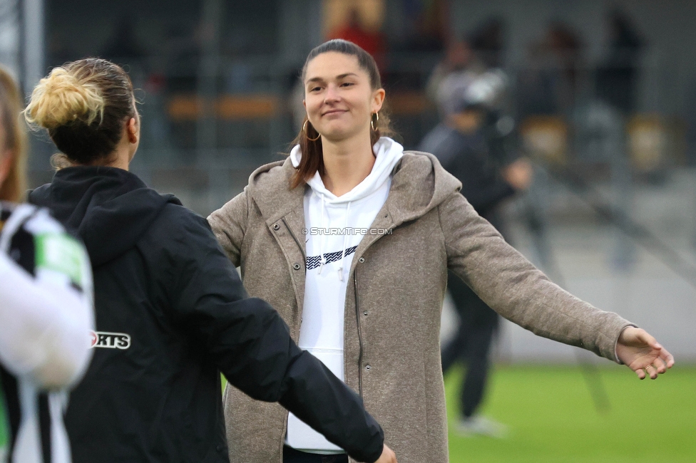 Sturm Damen - St. Poelten
OEFB Frauen Bundesliga, 15. Runde, SK Sturm Graz Damen - SKN St. Poelten, Trainingszentrum Messendorf, 13.05.2023. 

Foto zeigt Anna Malle (Sturm Damen)
