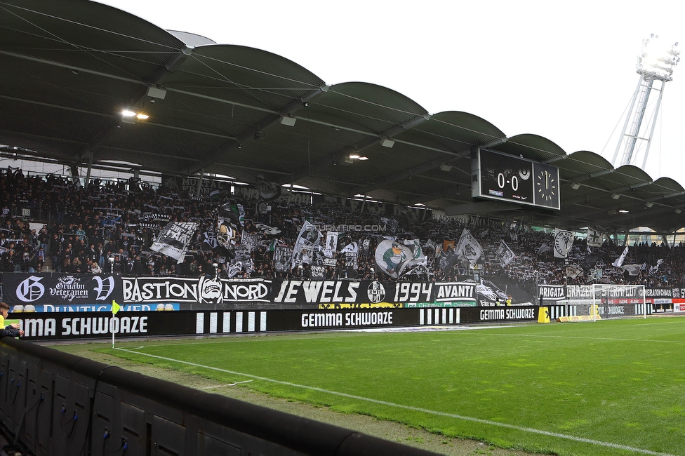 Sturm Graz - Austria Klagenfurt
Oesterreichische Fussball Bundesliga, 29. Runde, SK Sturm Graz - SK Austria Klagenfurt, Stadion Liebenau Graz, 14.05.2023. 

Foto zeigt Fans von Sturm
Schlüsselwörter: schals