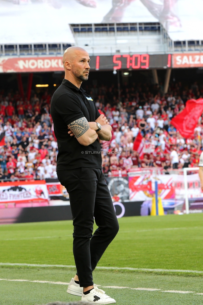 RB Salzburg - Sturm Graz
Oesterreichische Fussball Bundesliga, 30. Runde, FC RB Salzburg - SK Sturm Graz, Stadion Wals-Siezenheim, 21.05.2023. 

Foto zeigt Christian Ilzer (Cheftrainer Sturm)
