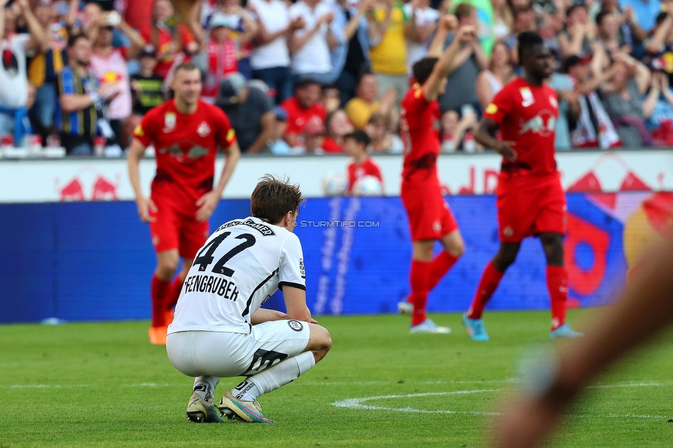 RB Salzburg - Sturm Graz
Oesterreichische Fussball Bundesliga, 30. Runde, FC RB Salzburg - SK Sturm Graz, Stadion Wals-Siezenheim, 21.05.2023. 

Foto zeigt David Affengruber (Sturm)
