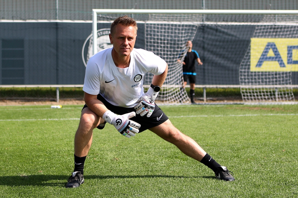 Sturm Damen - Altenmarkt
OEFB Frauen Bundesliga, 17. Runde, SK Sturm Graz Damen - SKV Altenmarkt, Trainingszentrum Messendorf, 27.05.2023. 

Foto zeigt Daniel Gutschi (Torwart Trainer Sturm Damen)
