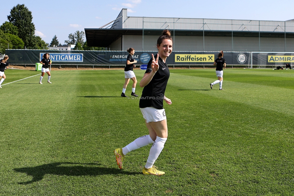 Sturm Damen - Altenmarkt
OEFB Frauen Bundesliga, 17. Runde, SK Sturm Graz Damen - SKV Altenmarkt, Trainingszentrum Messendorf, 27.05.2023. 

Foto zeigt Gina Steiner (Sturm Damen)
