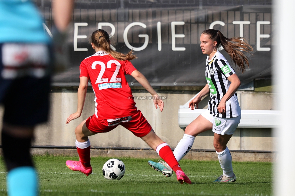 Sturm Damen - Altenmarkt
OEFB Frauen Bundesliga, 17. Runde, SK Sturm Graz Damen - SKV Altenmarkt, Trainingszentrum Messendorf, 27.05.2023. 

Foto zeigt Lilli Purtscheller (Sturm Damen)
