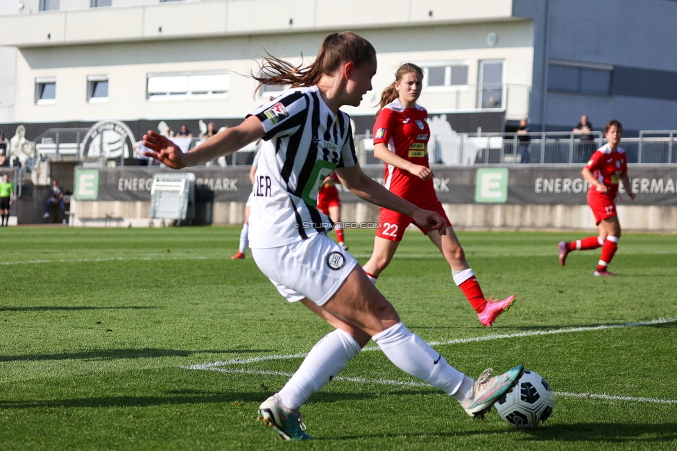 Sturm Damen - Altenmarkt
OEFB Frauen Bundesliga, 17. Runde, SK Sturm Graz Damen - SKV Altenmarkt, Trainingszentrum Messendorf, 27.05.2023. 

Foto zeigt Lilli Purtscheller (Sturm Damen)
